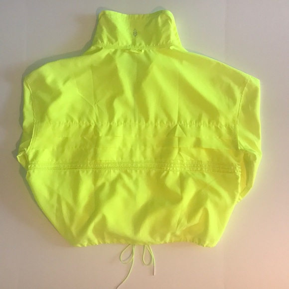 NEW Free People “Movement” Neon Yellow Jacket S: M - Picture 6 of 7
